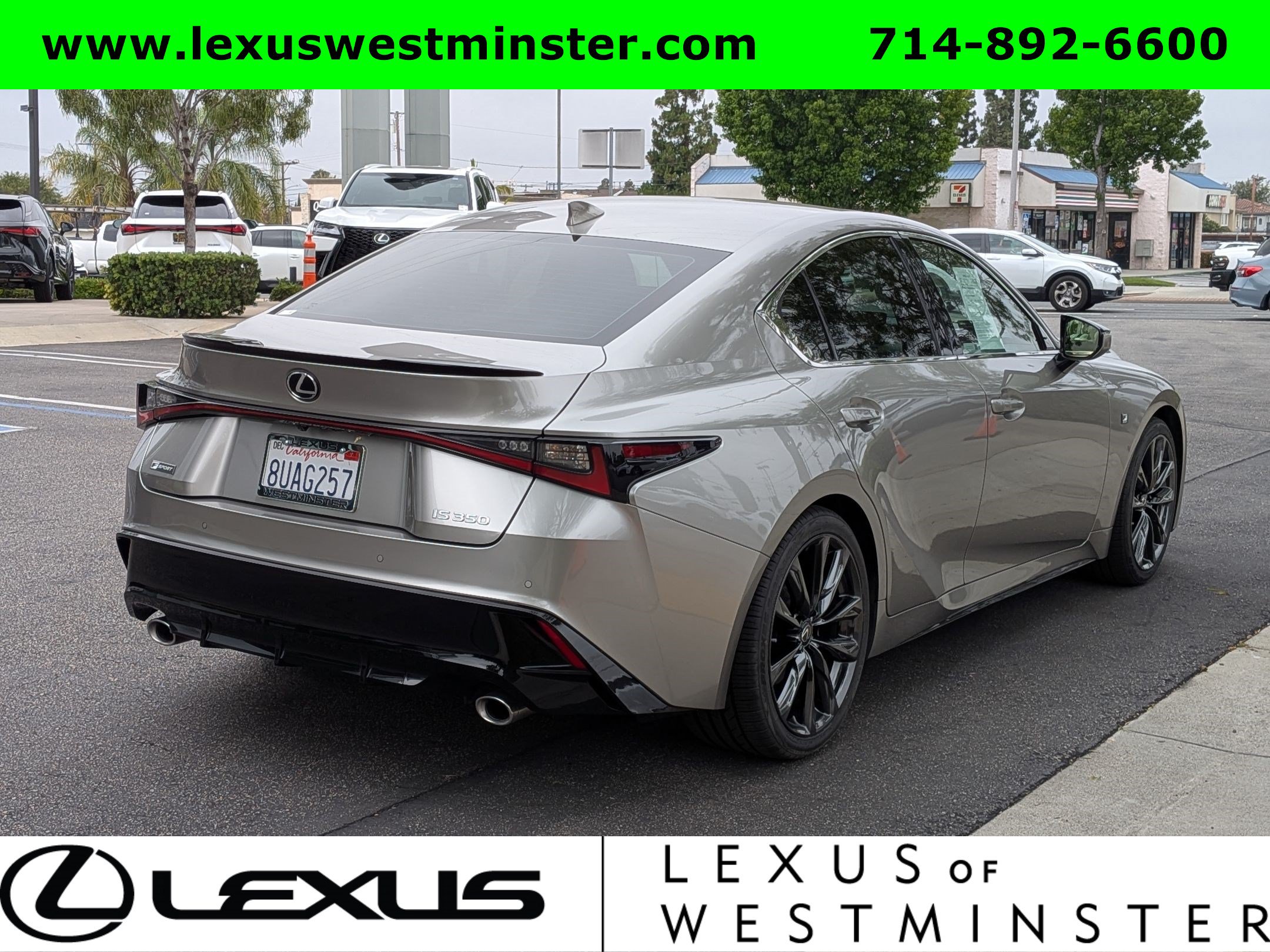 Certified 2021 Lexus IS 350 F Sport w/ Navigation Package RWD image 8