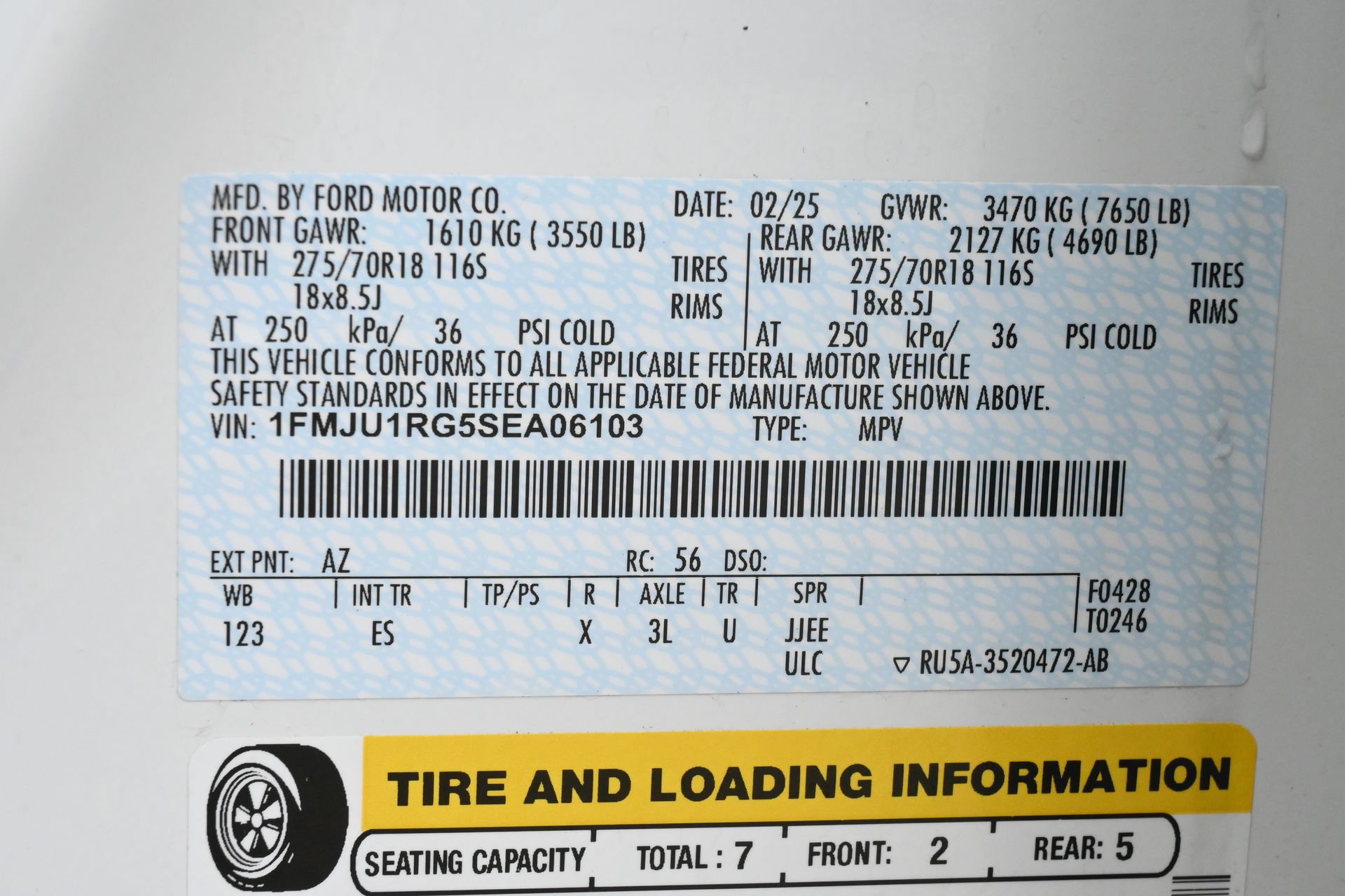 Used 2025 Ford Expedition Tremor AWD/4WD image 30