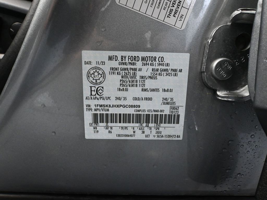 Used 2023 Ford Explorer Timberline AWD/4WD image 56