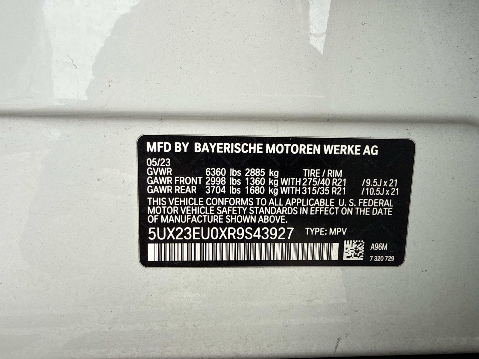 Used 2024 BMW X5 xDrive40i w/ Premium Package image 36