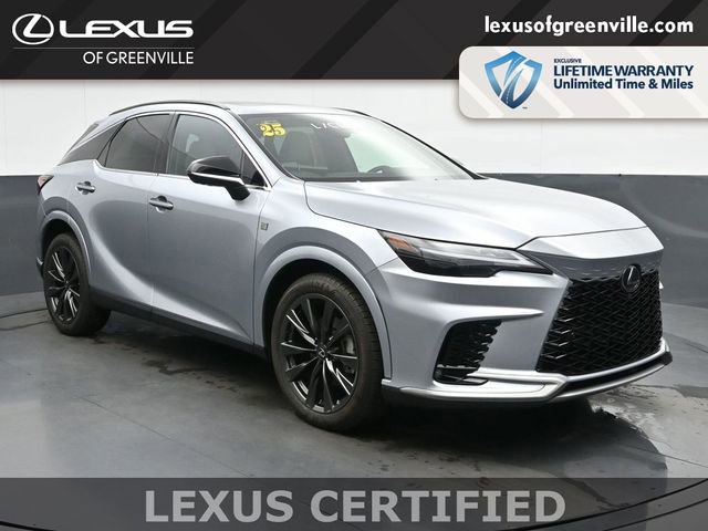 Certified 2025 Lexus RX 350 F Sport w/ Convenience Package