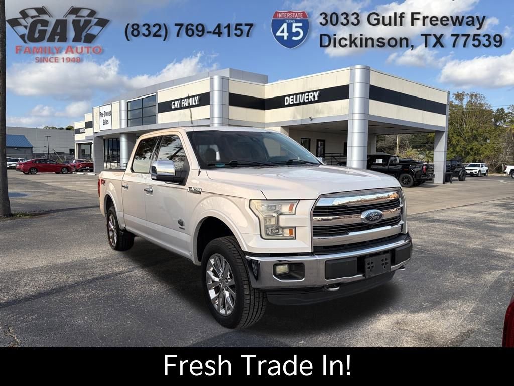 Used 2015 Ford F150 King Ranch w/ Equipment Group 601A Luxury image 1