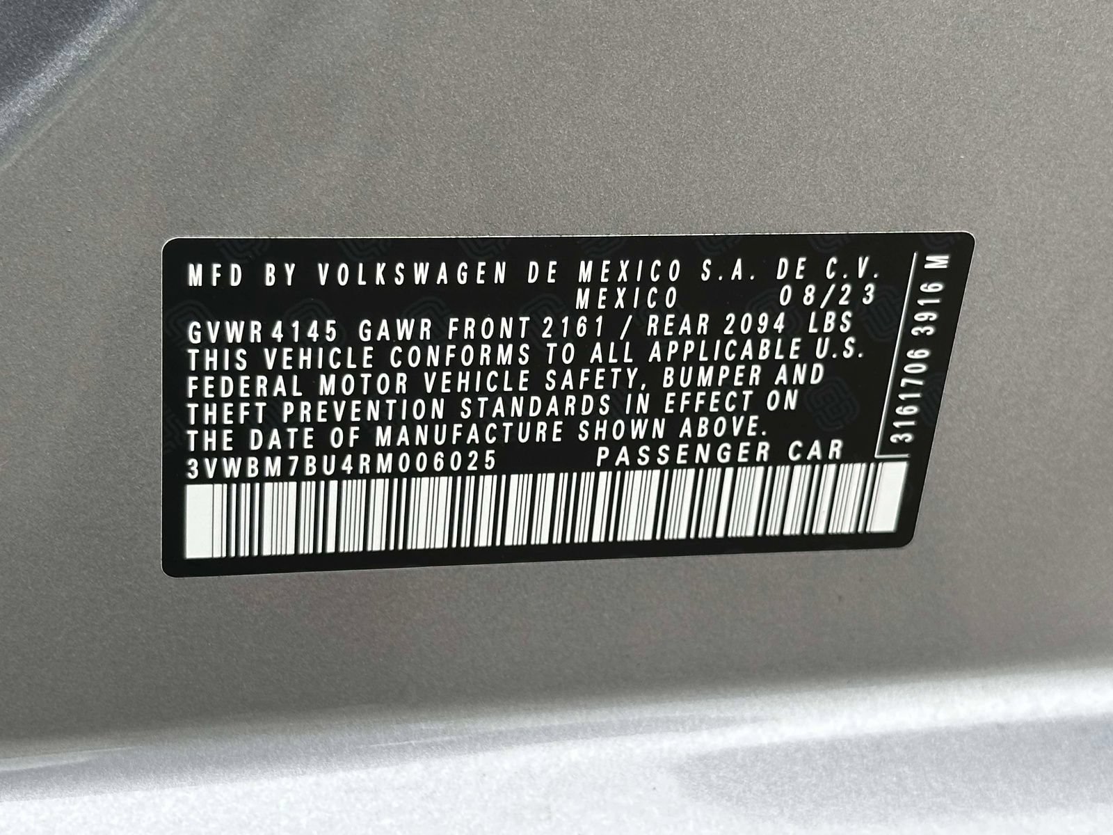 Certified 2024 Volkswagen Jetta Sport FWD image 5