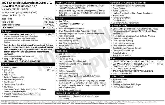 Used 2024 Chevrolet Silverado 2500 LTZ w/ LTZ Convenience Package image 39