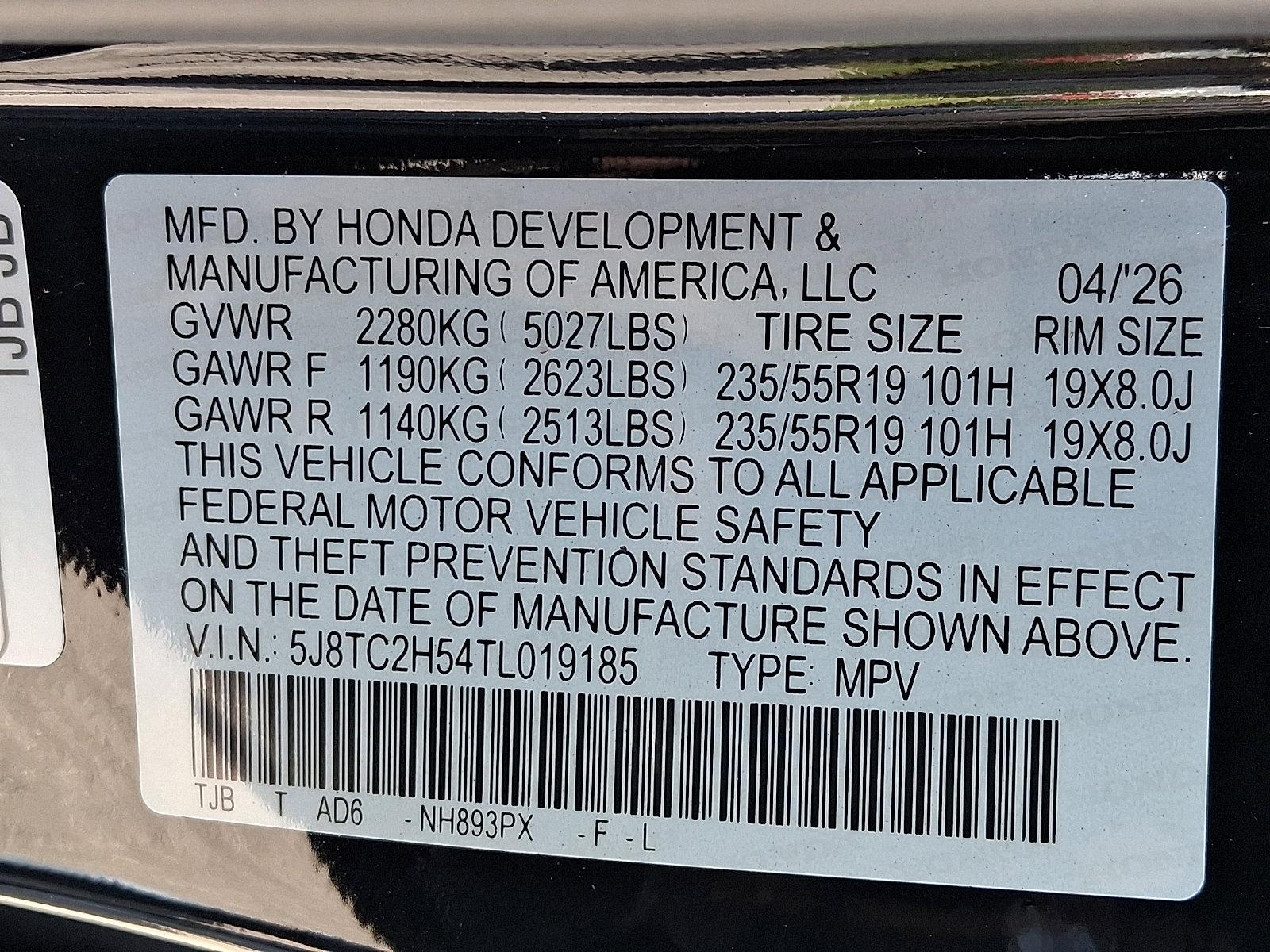 New 2026 Acura RDX w/ Technology Package AWD/4WD image 10