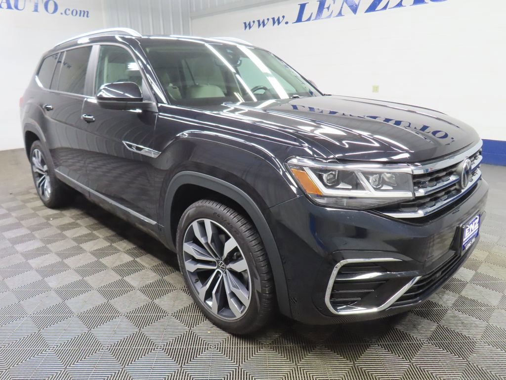 Used 2021 Volkswagen Atlas SEL R-Line AWD/4WD image 3