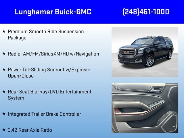 Certified 2016 GMC Yukon XL SLT w/ Open Road Package image 12