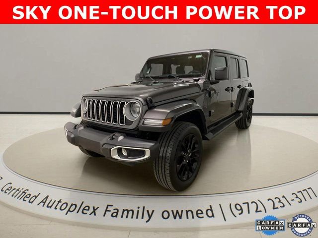 Used 2025 Jeep Wrangler Unlimited Sahara w/ Safety Group image 1