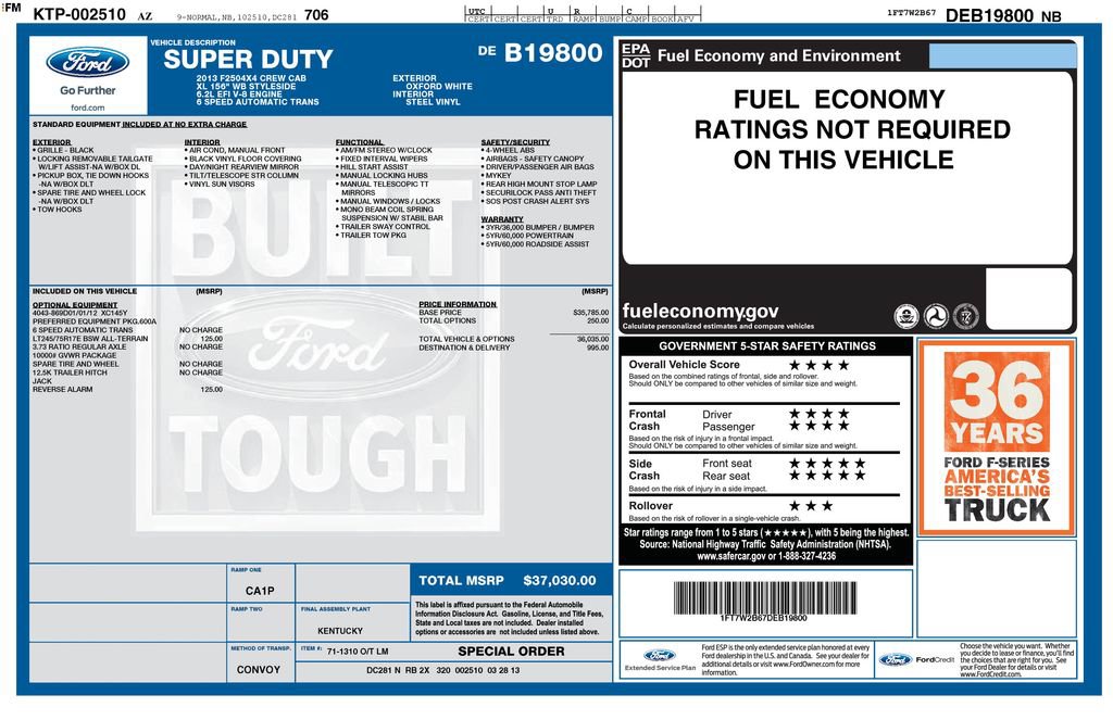 Used 2013 Ford F250 XL AWD/4WD image 9