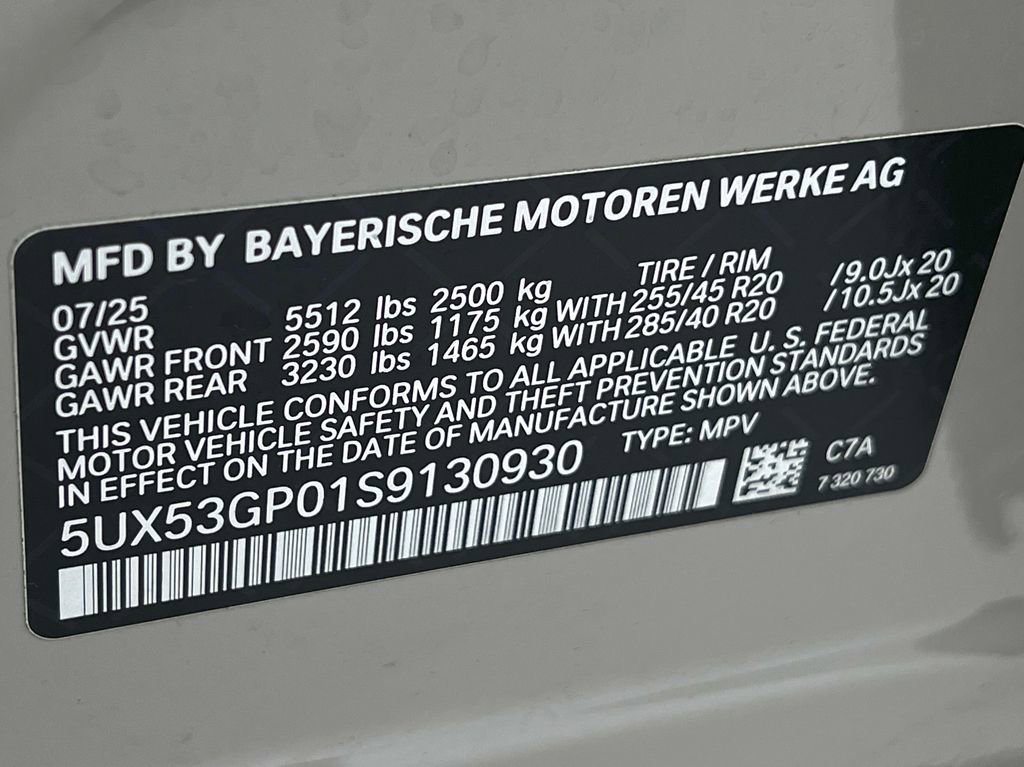 Certified 2025 BMW X3 xDrive30i w/ Premium Package image 21