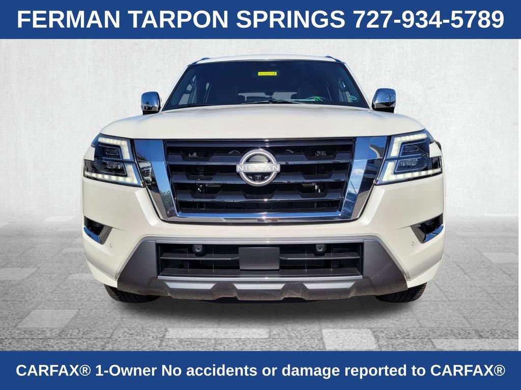 Used 2024 Nissan Armada Platinum w/ Captain's Chairs Package image 2