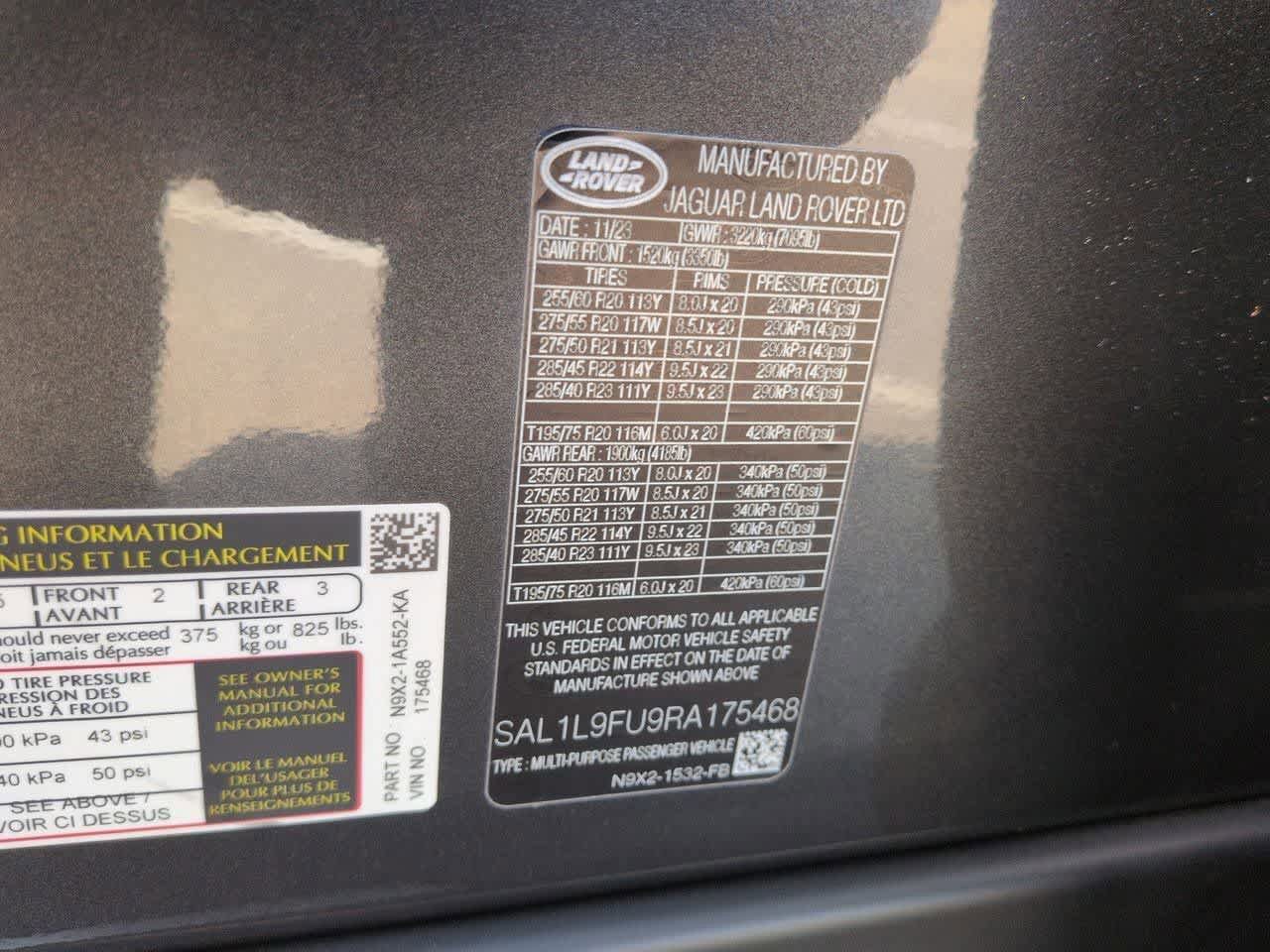 Certified 2024 Land Rover Range Rover Sport Dynamic SE AWD/4WD image 38