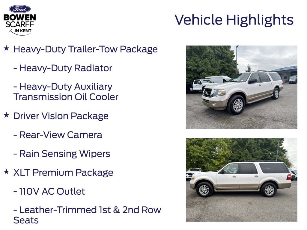 Used 2014 Ford Expedition EL XLT w/ Equipment Group 202A AWD/4WD image 8