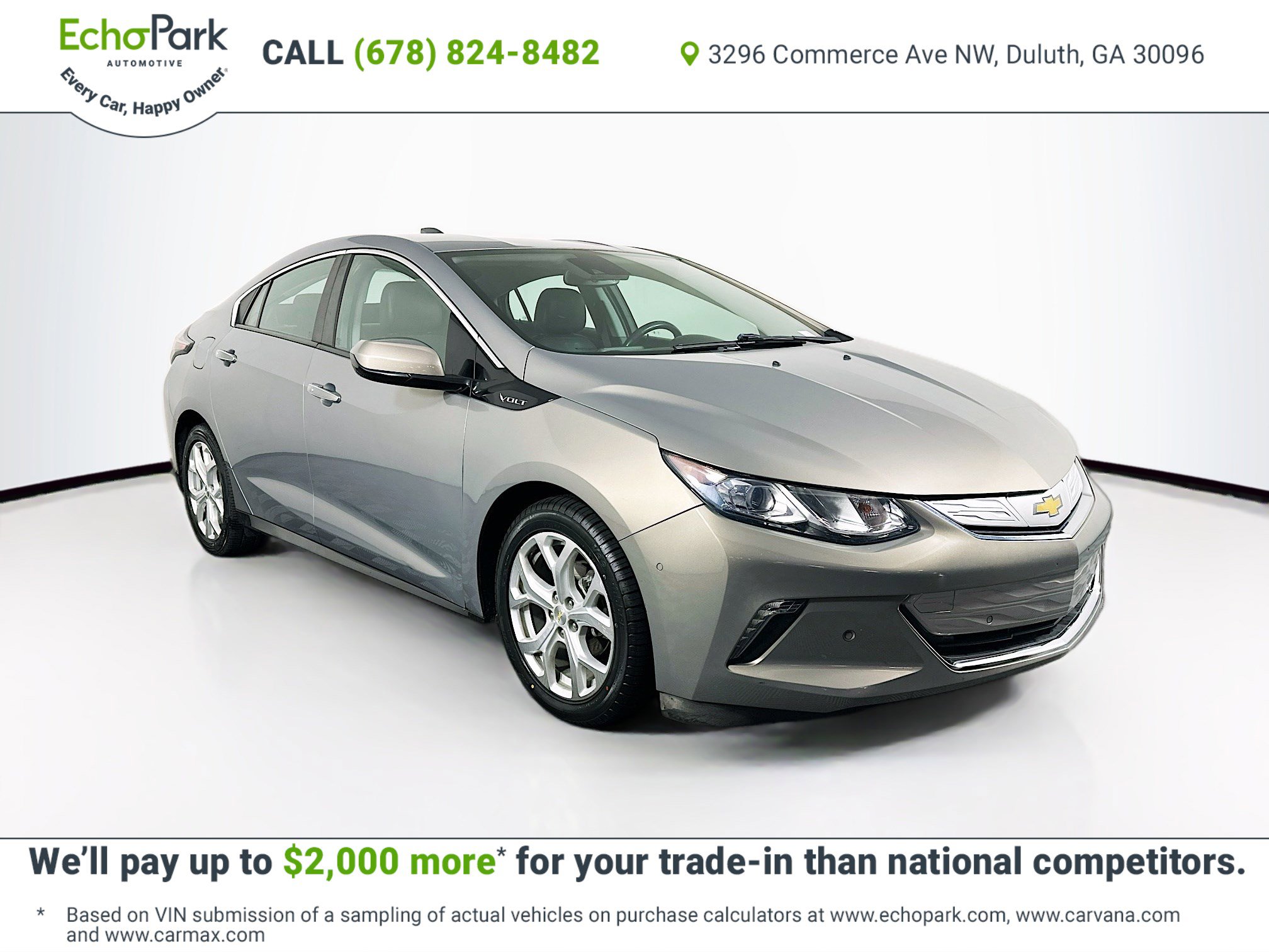 Used 2017 Chevrolet Volt Premier w/ Driver Confidence II Package