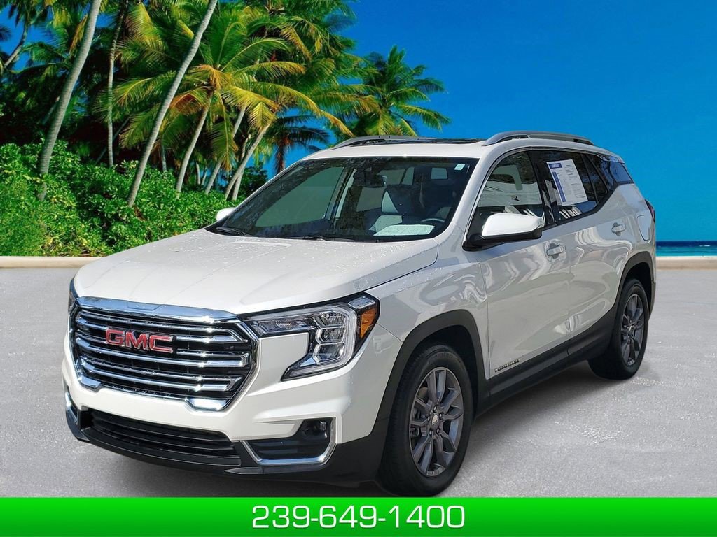 Certified 2023 GMC Terrain SLT w/ LPO, Floor Liner Package FWD image 1
