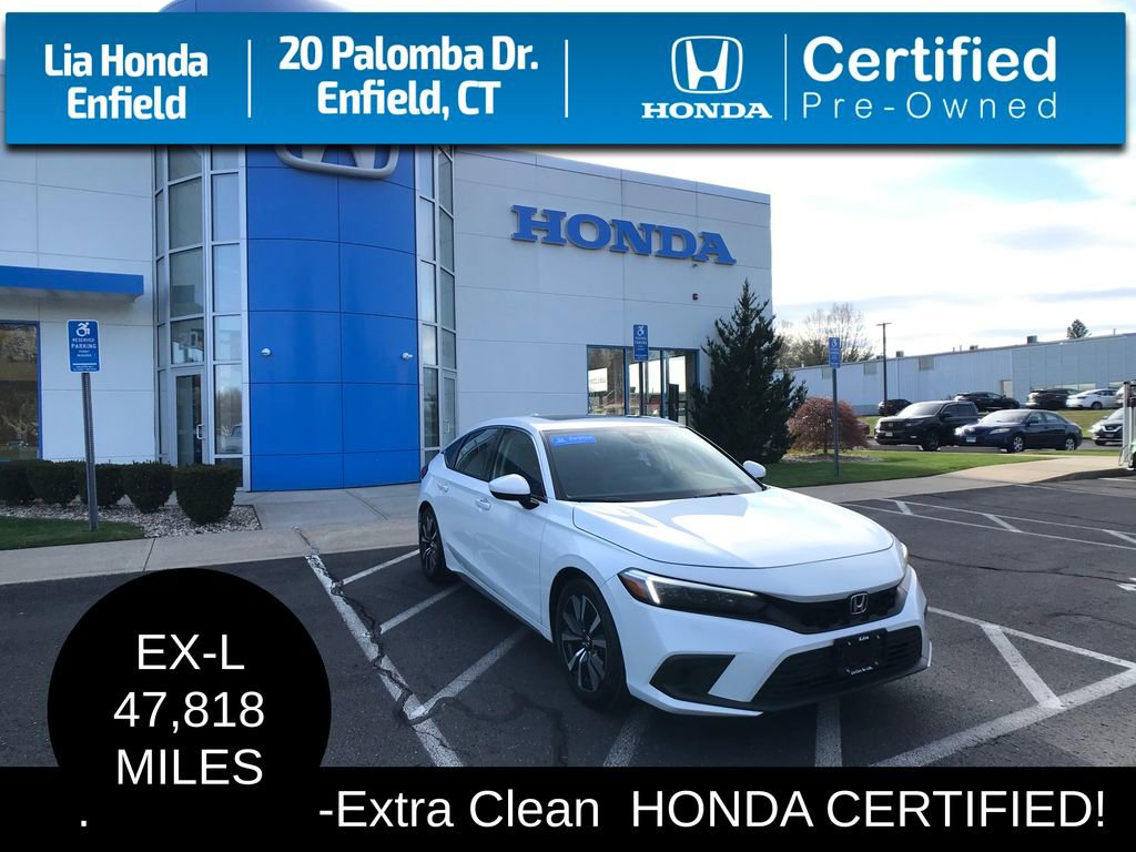 Certified 2022 Honda Civic EX-L