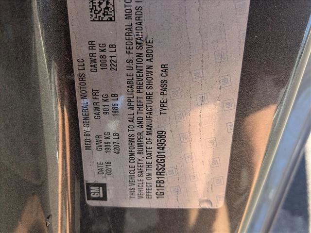 Used 2016 Chevrolet Camaro LT w/ RS Package image 15