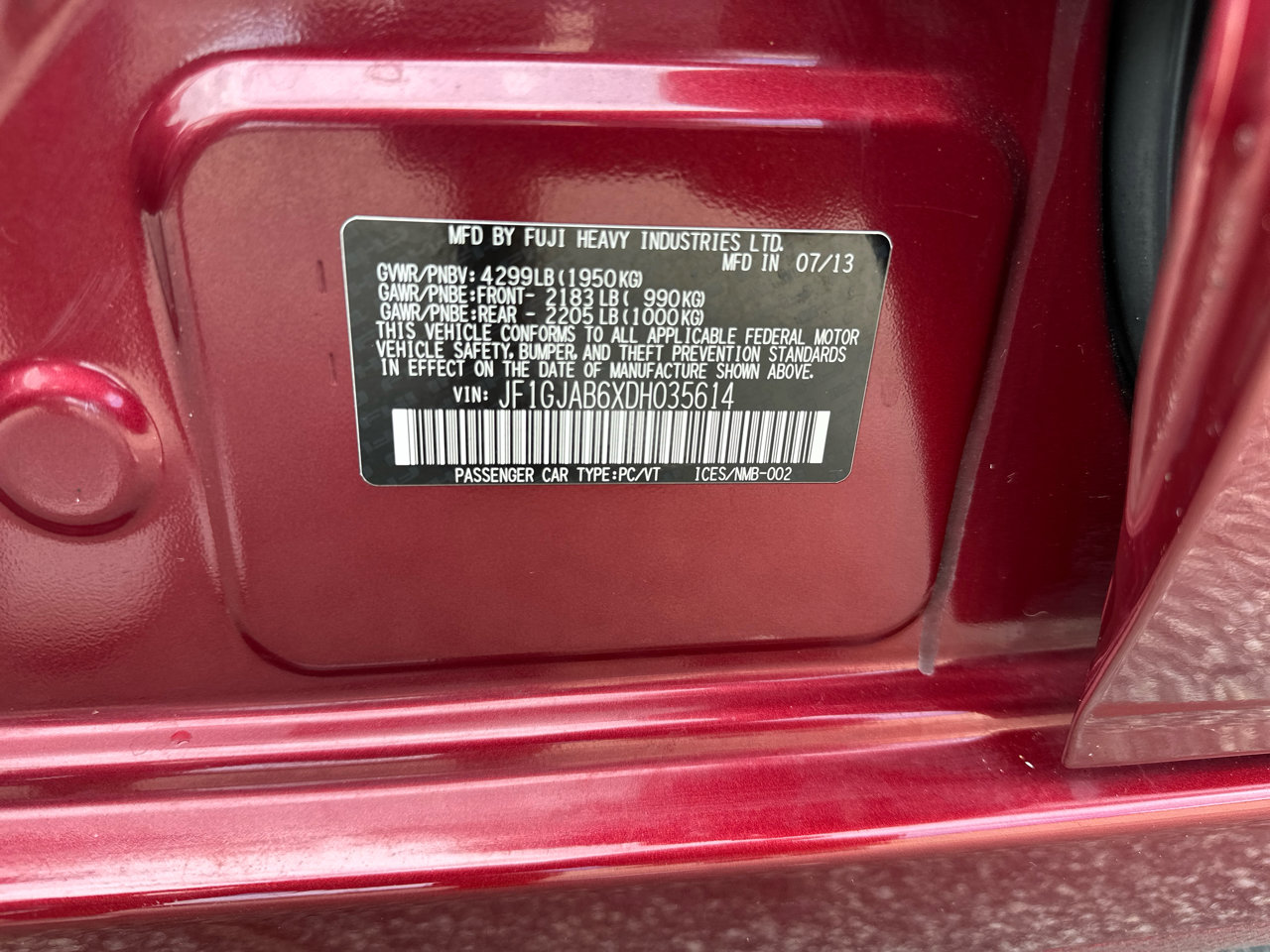 Used 2013 Subaru Impreza 2.0i Premium image 14