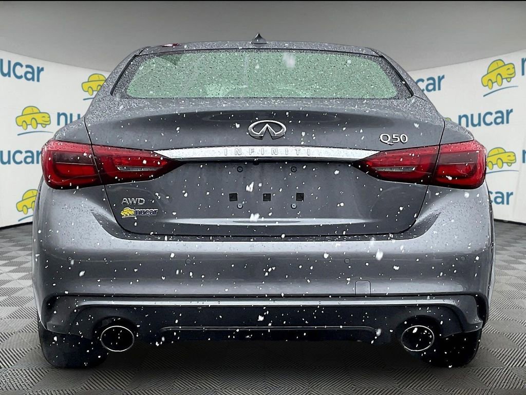 Used 2022 INFINITI Q50 Luxe AWD/4WD image 5