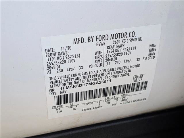 Used 2021 Ford Explorer XLT w/ Equipment Group 202A AWD/4WD image 18