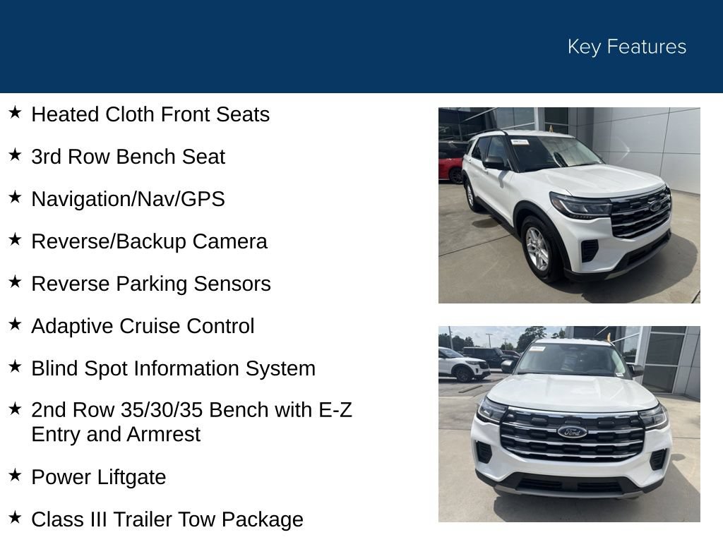 Certified 2026 Ford Explorer Active RWD image 29