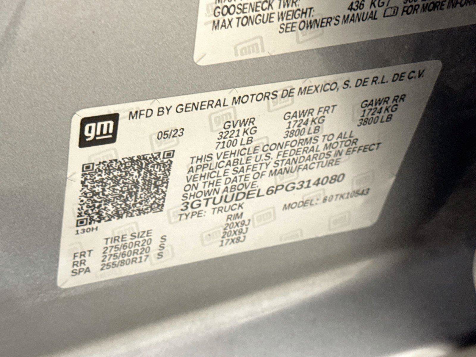 Certified 2023 GMC Sierra 1500 SLT AWD/4WD image 31