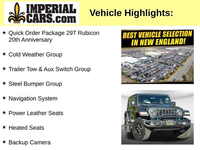 Used 2023 Jeep Wrangler Unlimited Rubicon 4xe AWD/4WD image 8