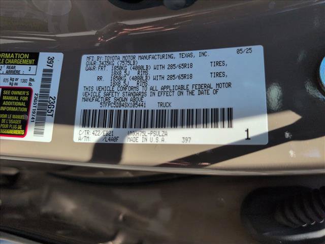 Used 2025 Toyota Tundra TRD Pro AWD/4WD image 27