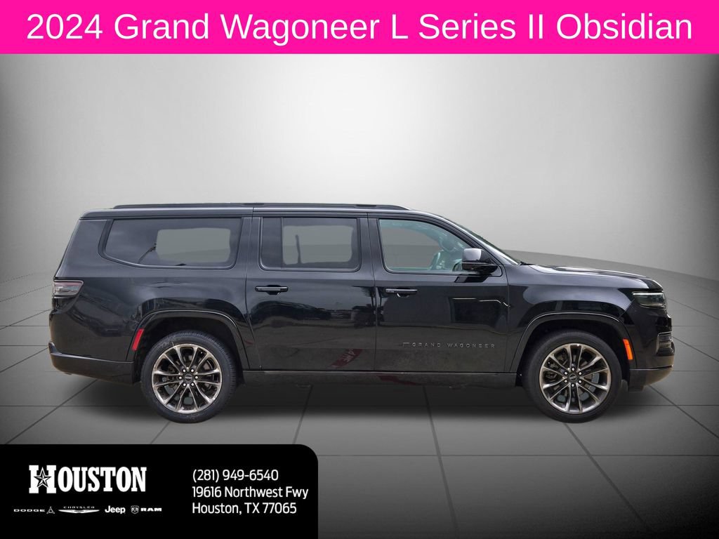 Used 2024 Jeep Grand Wagoneer L Series II w/ Quick Order Packagew 28T AWD/4WD image 2