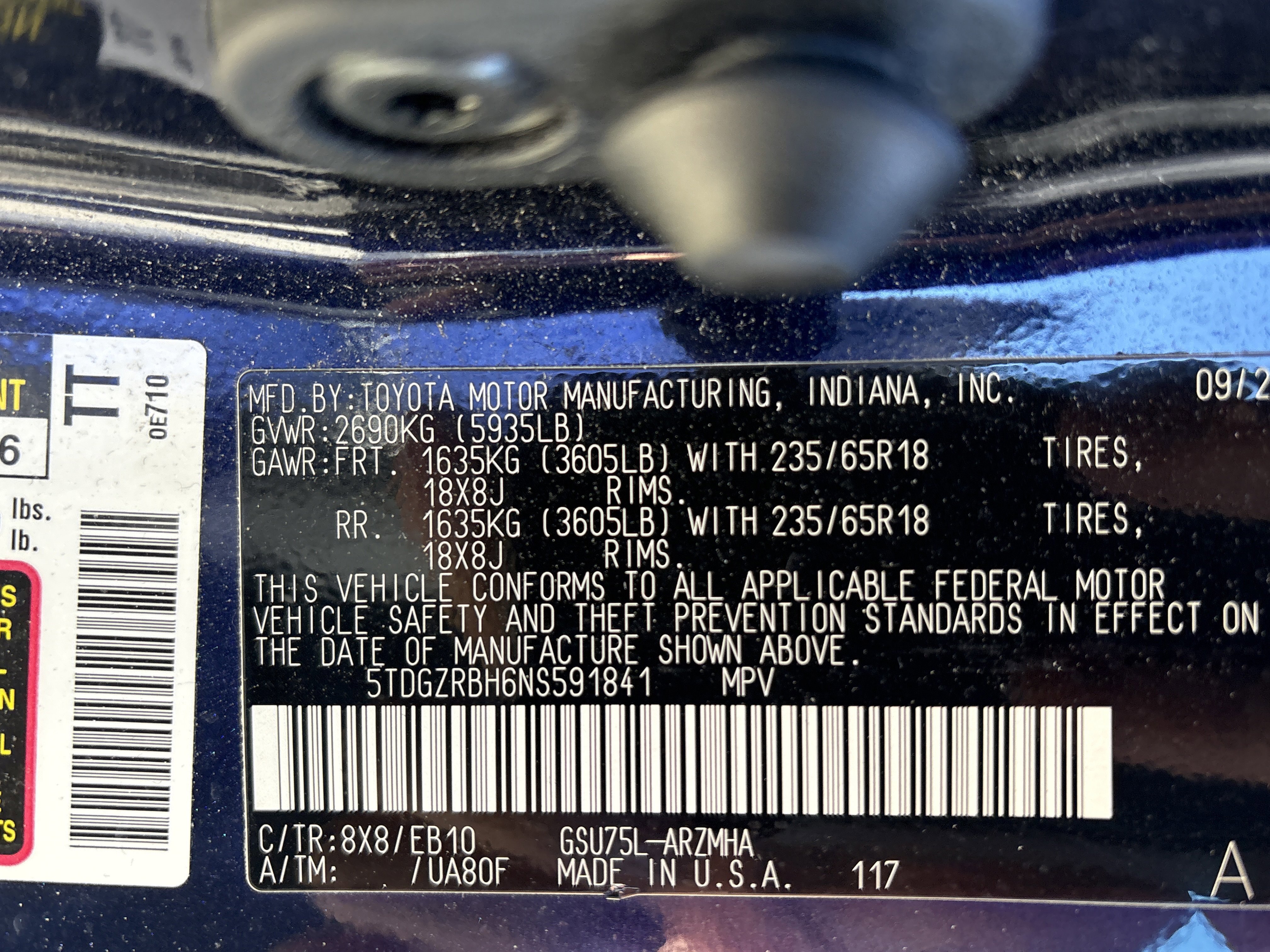 Used 2022 Toyota Highlander XLE image 5