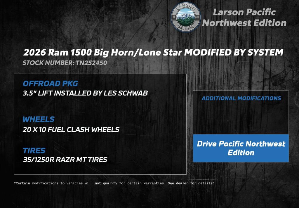 New 2026 RAM 1500 Big Horn w/ Night Edition image 3