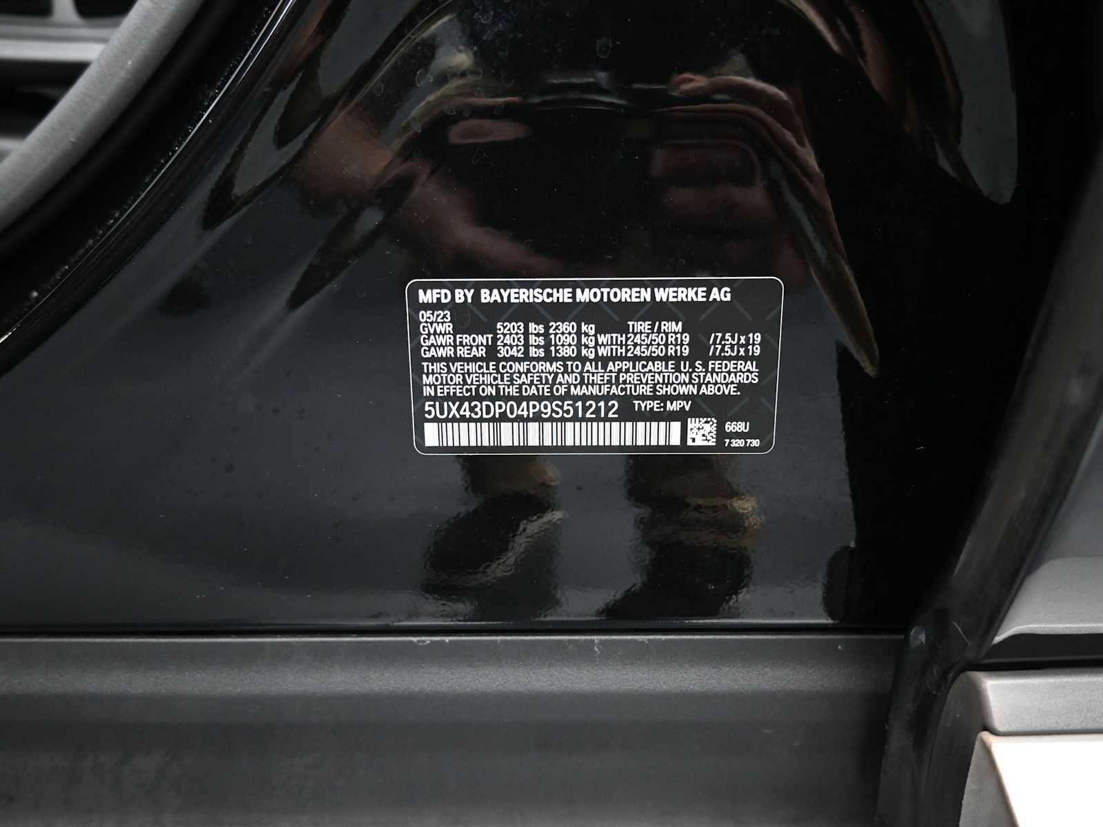 Certified 2023 BMW X3 sDrive30i w/ Convenience Package RWD image 10