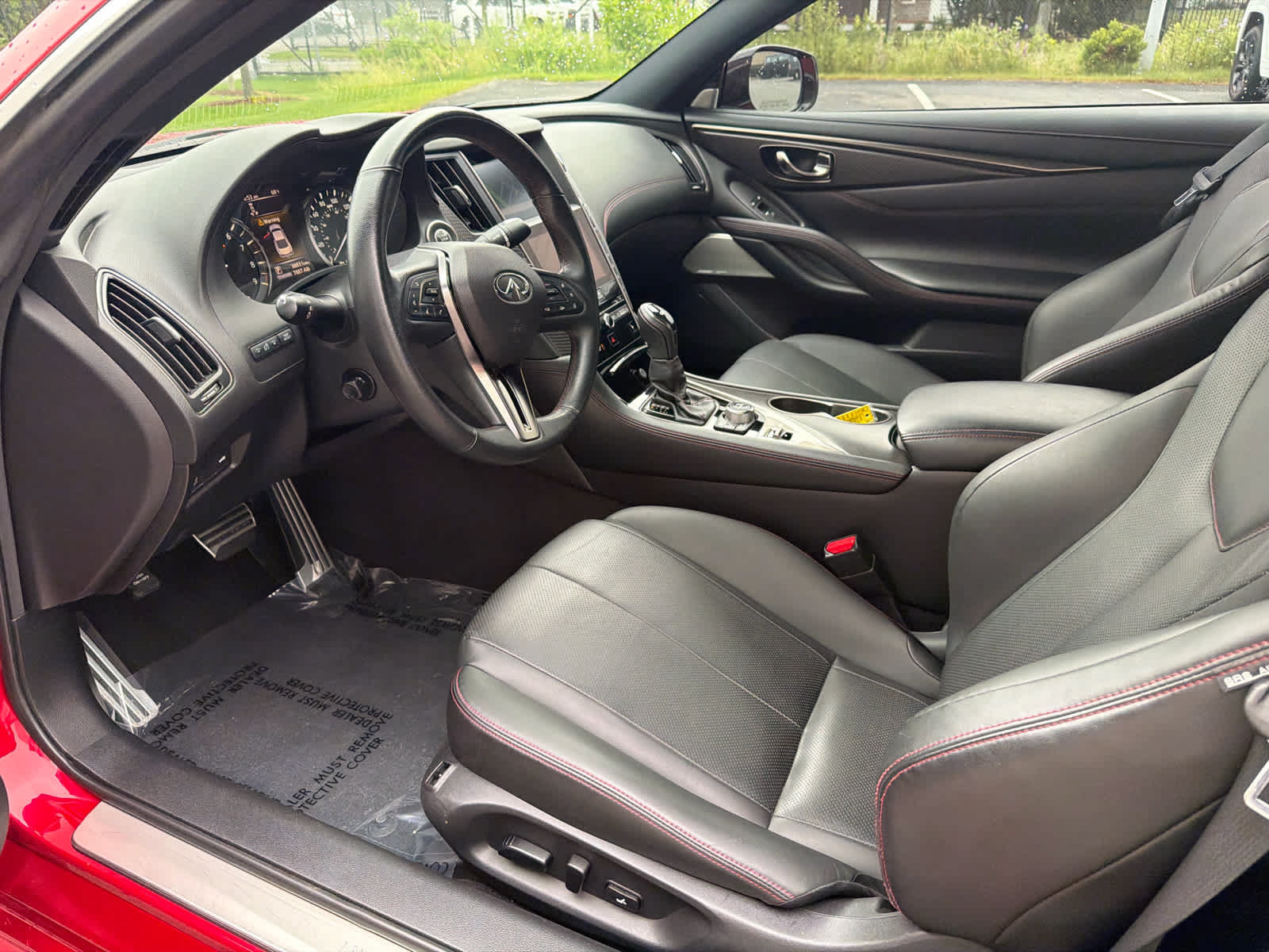 Used 2022 INFINITI Q60 Red Sport 400 w/ Cargo Package AWD/4WD image 9