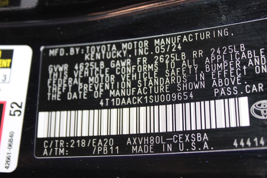 Certified 2025 Toyota Camry SE FWD image 63