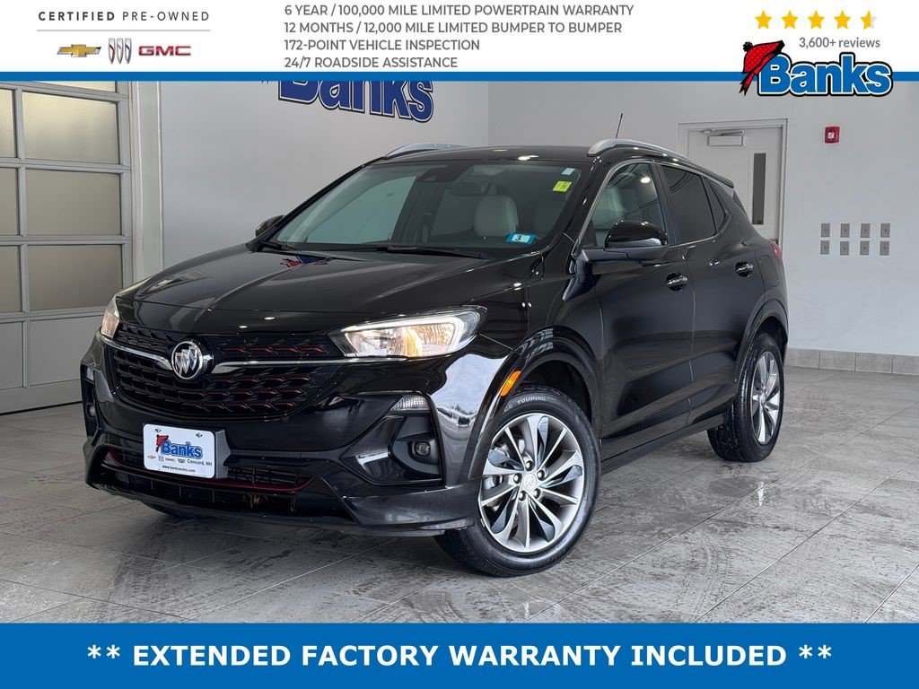 Certified 2021 Buick Encore GX Select w/ Sport Touring Package