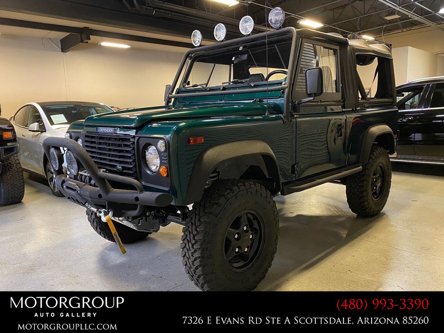 Used 1997 Land Rover Defender 90 AWD/4WD video 1