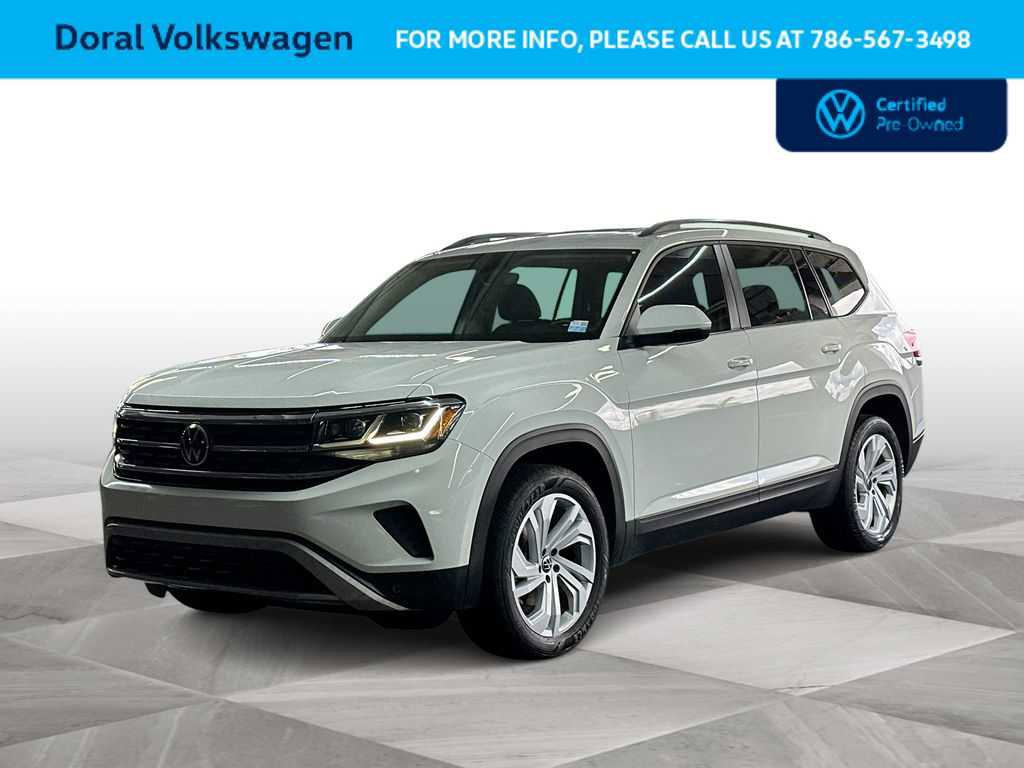 Certified 2023 Volkswagen Atlas SE w/ Panoramic Sunroof Package FWD image 4