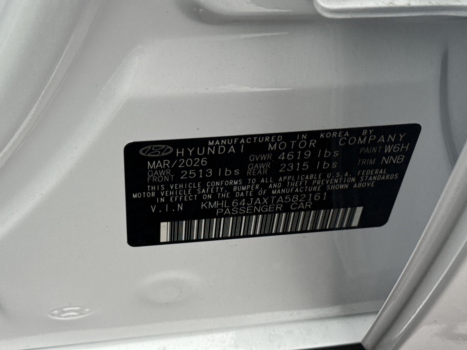 New 2026 Hyundai Sonata SEL AWD/4WD image 29