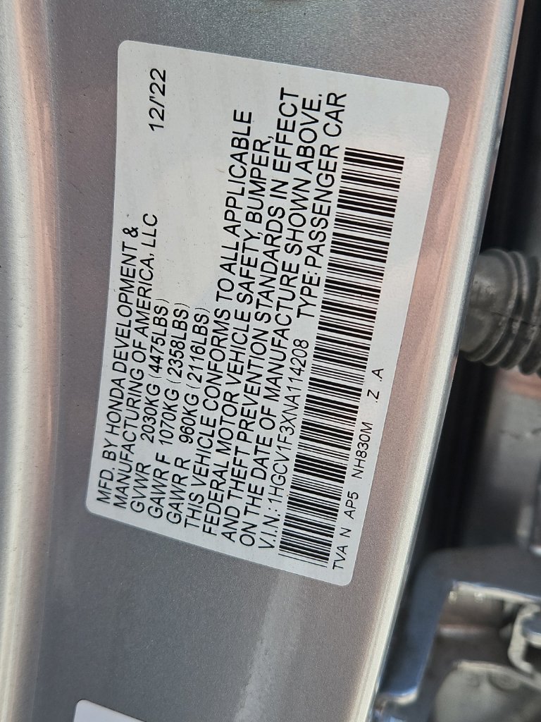 Used 2022 Honda Accord Sport image 25