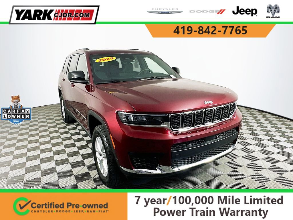 Used 2025 Jeep Grand Cherokee L Laredo w/ Luxury Tech Group I image 1