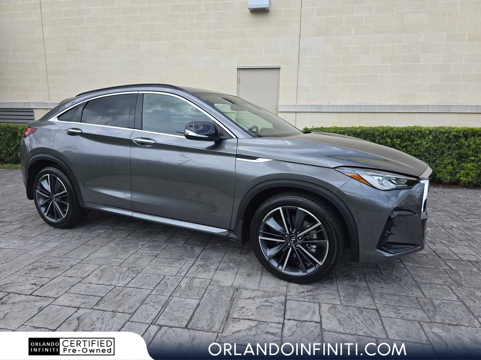 Certified 2024 INFINITI QX55 Luxe w/ Cargo Package