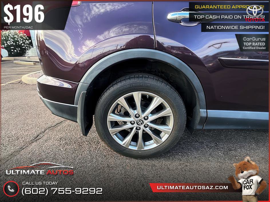 Used 2016 Toyota RAV4 Limited w/ Protection Package AWD/4WD image 22