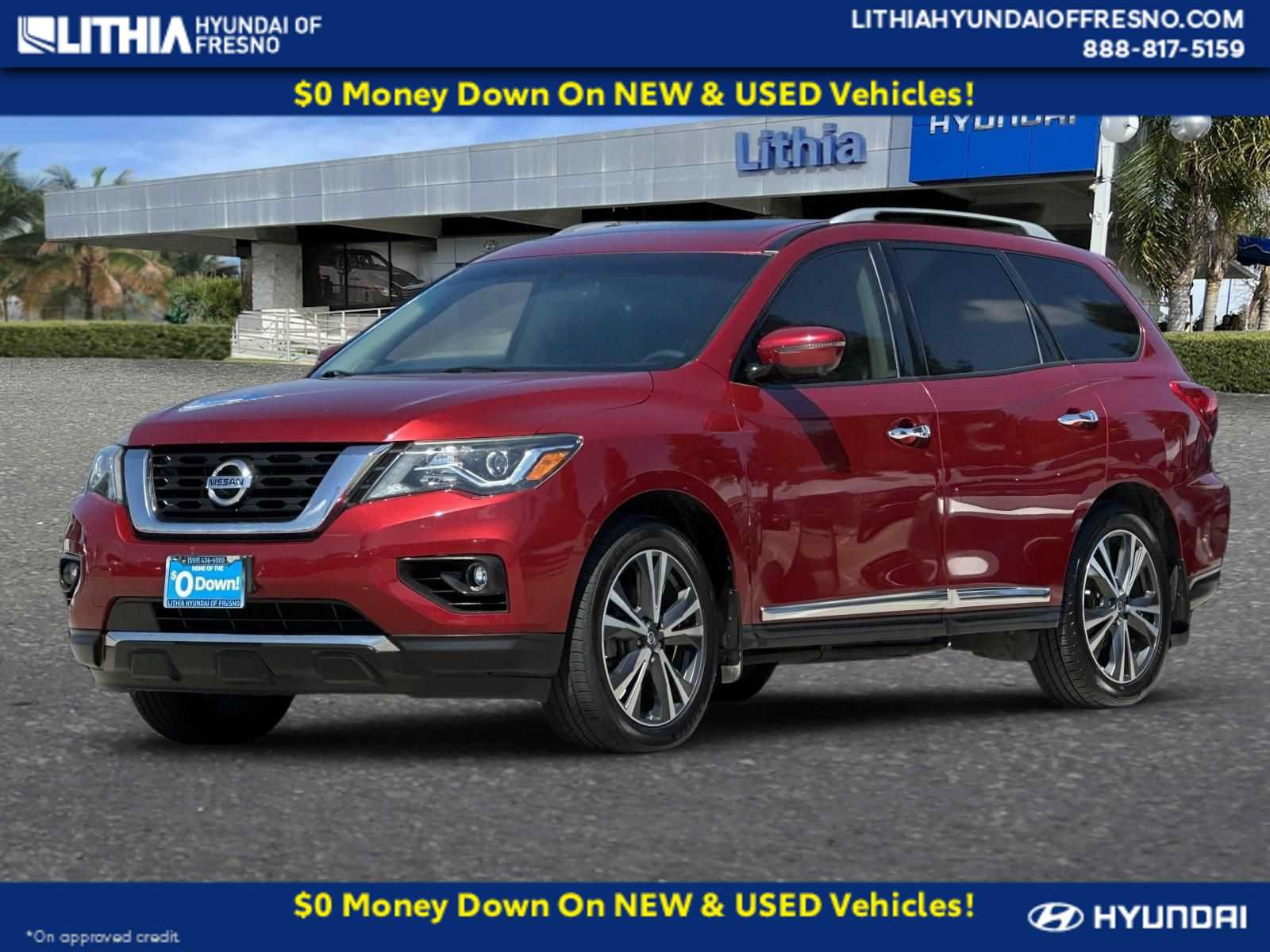 Used 2018 Nissan Pathfinder Platinum FWD video 1