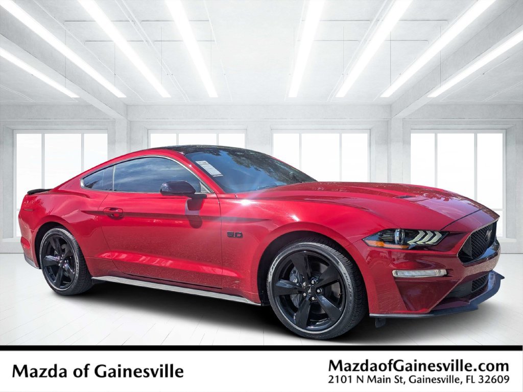 Used 2021 Ford Mustang GT Premium w/ Black Accent Package RWD image 1