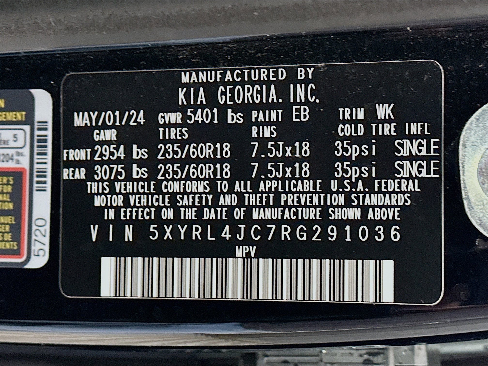 Used 2024 Kia Sorento S image 12