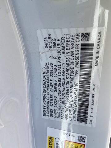 Used 2025 Honda Civic Sport image 33