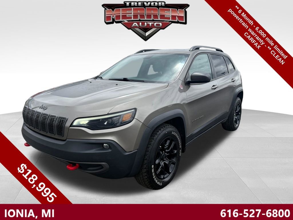 Used 2020 Jeep Cherokee Trailhawk AWD/4WD image 1
