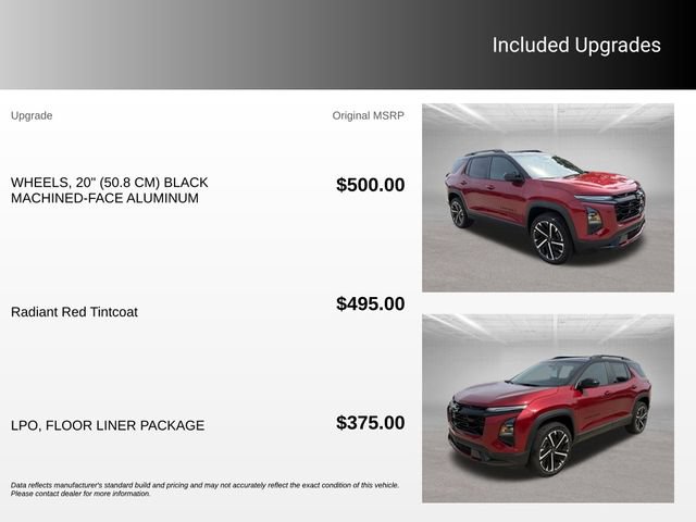 New 2027 Chevrolet Equinox RS w/ LPO, Floor Liner Package FWD image 5
