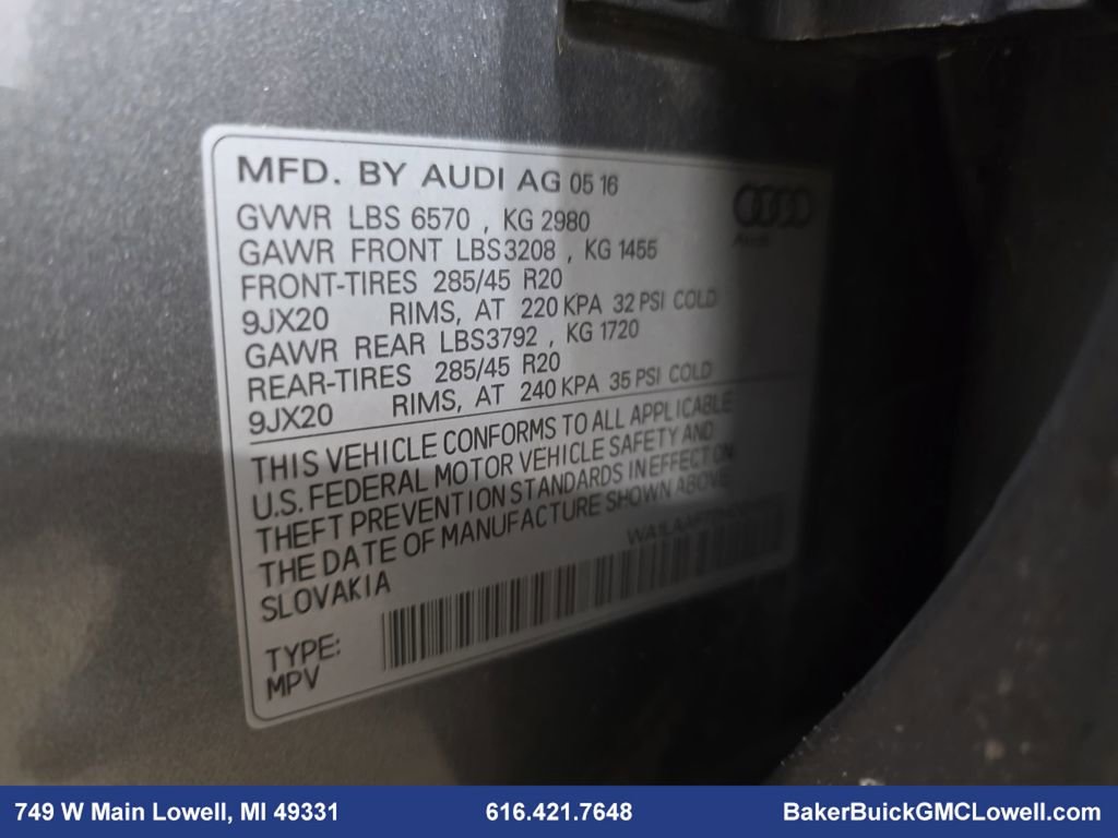 Used 2017 Audi Q7 3.0T Premium Plus w/ Premium Plus Package image 36