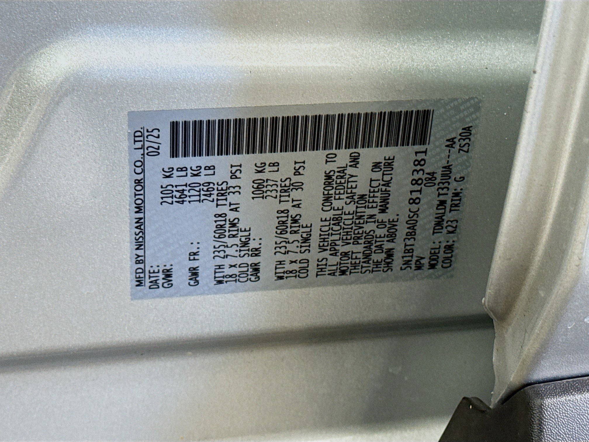 Used 2025 Nissan Rogue SV image 40